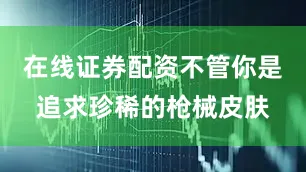 在线证券配资不管你是追求珍稀的枪械皮肤